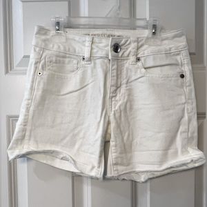 American Eagle Midi Stretch Shorts, 00
